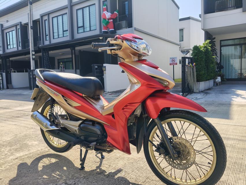 Honda Wave 110i AT ปี2010 สีแดงแก้ว-น้ำตาล***ย้ำเวฟเกียร์ออโต้ WaveAT 8