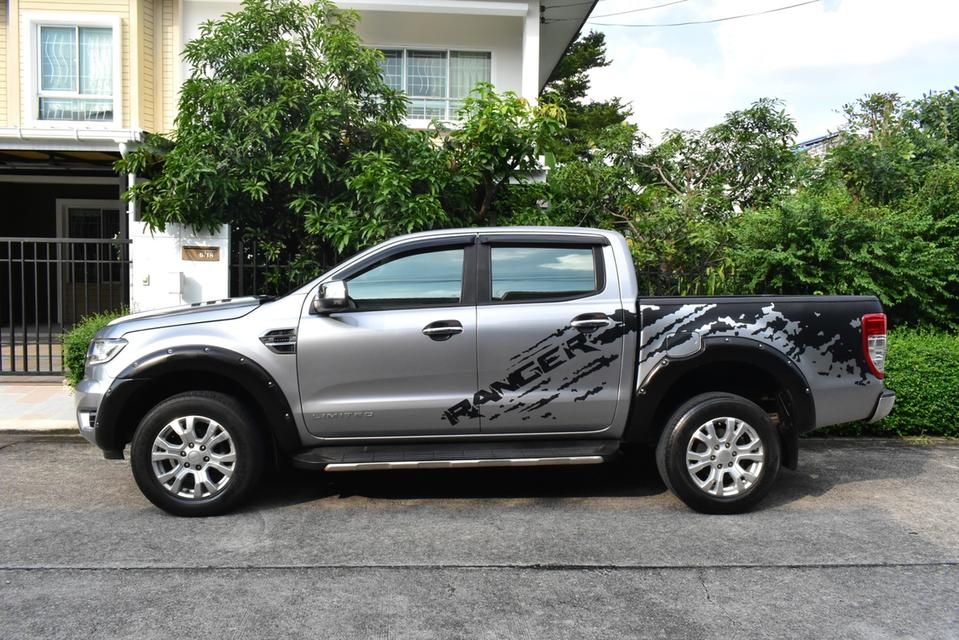 Ford Ranger 2.0 Turbo Limited Hi-Rider Double cab ดีเซล : ออโต้2019 สีเทา ไมล์ 6x,xxx กม.☑️ 15