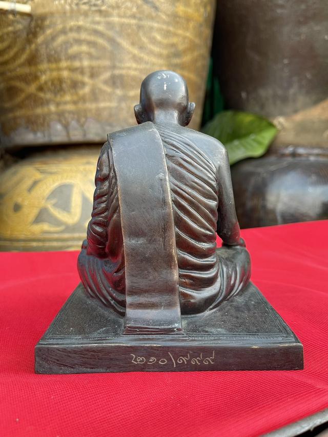 สมเด็จพระสังฆราช สมเด็จพระญาณสังวร ญสส หน้าตัก5นิ้ว เนื้อทองเหลือง รุ่นฉลองพระชันษา รูปที่ 2