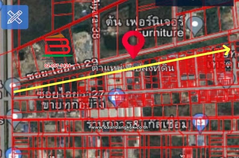 ที่ดินเปล่า เนื้อที่ 6-3-91 ไร่ ใกล้หมู่บ้านฟีนิกซ์ ถนนคลองสอง(ไอยรา) ตำบลคลองสอง อำเภอคลองหลวง จังหวัดปทุมธานี 7