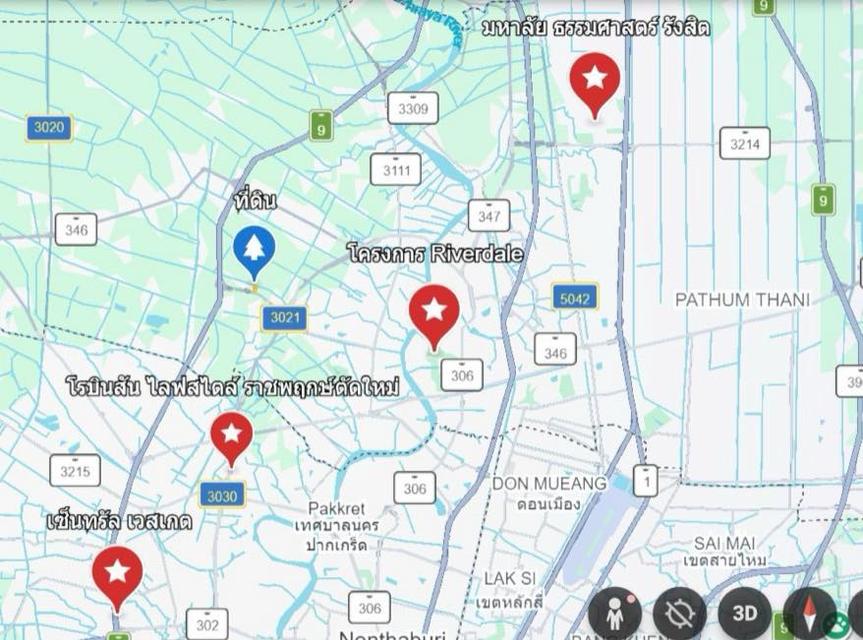 ขายที่ดิน 1440 ตรว. บางโพธิใต้ ใกล้โรบินสันราชพฤกษ์ 1