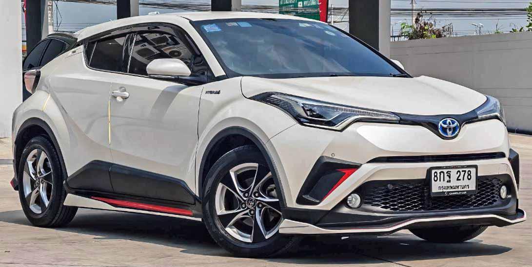 2019 TOYOTA CHR 1.8 HV Mid ไมล์แท้ 100,000 กม. รูปที่ 3