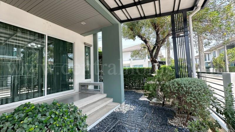 บ้านเดี่ยว ฮาบิเทีย บอนด์ ราชพฤกษ์ หลังมุม ต่อเติมครบ พร้อมอยู่ 4