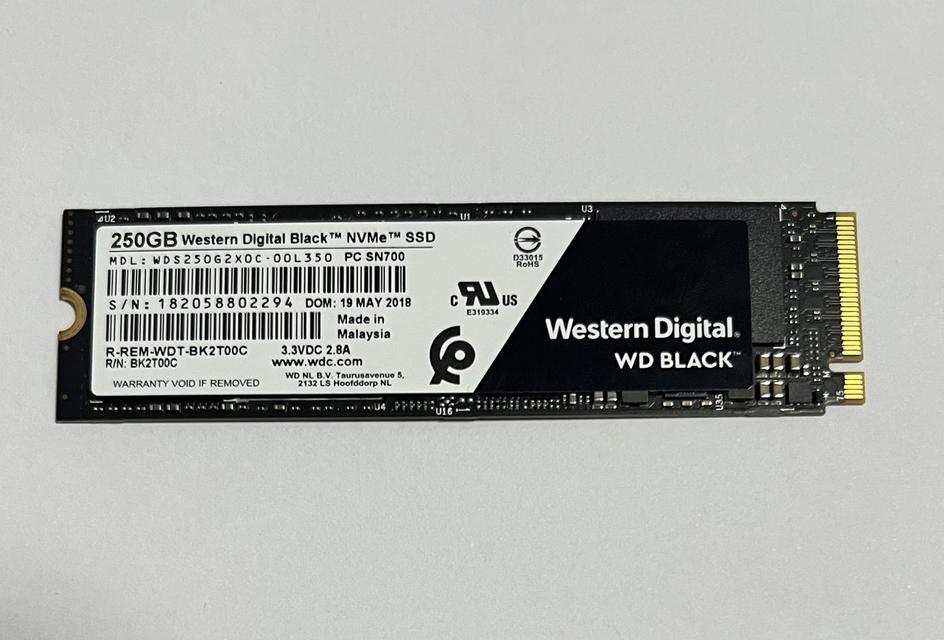 SSD M.2 WD 250gb.