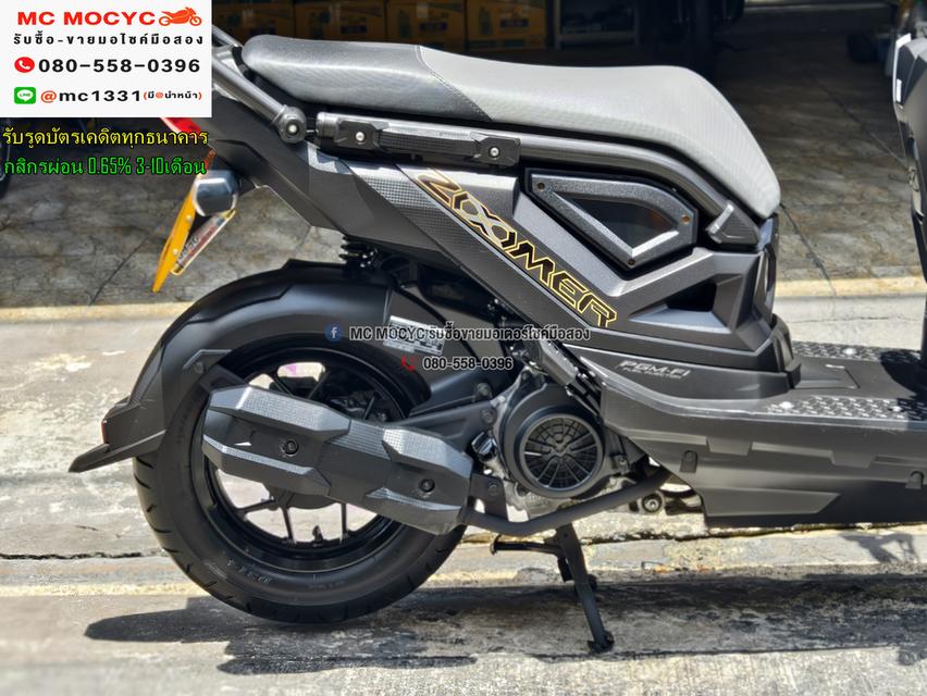 Zoomer x 2022 วิ่ง2000โล รถบ้านแท้ไม่ใช่รถประมูล เครื่งท่อเดิมชุดสีสวย มีเล่มชุดโอนครบ No1157 16