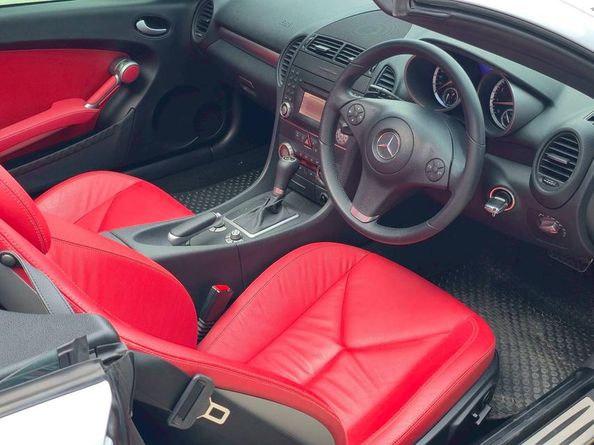 รหัสรถ BAC6664 BENZ SLK 200 KOMPRESSOR ROADSTER R171 2008 จด 2009  9