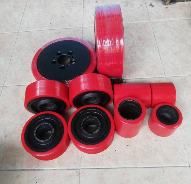 หล่อล้อโพลียูริเทน ล้อForklift 8