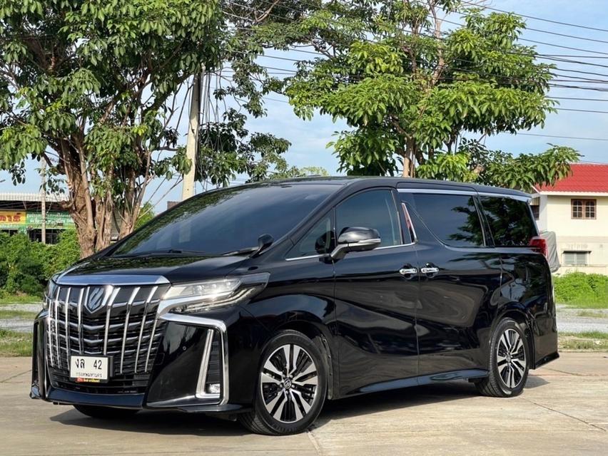 ALPHARD 2.5 SC PACKAGE  ปี 2020 สีดำ เครื่องเบนซินล้วน รหัส AP42