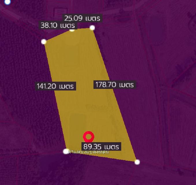 ขายที่ดินหัวหว้าสีม่วง 6 ไร่ ถมแล้วติดถนนคอนกรีต หลังนิคมโรจนะปราจีนใกล้อบต.หนองโพรง2กม. อ.ศรีมหาโพธิ ปราจีนบุรี 4