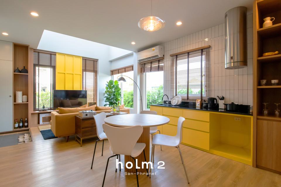 บ้านเชียงใหม่สไตล์โมเดิร์น โครงการ HOLM 2 ฟังก์ชัน 3 ห้องนอน 3 ที่จอดรถ ใกล้เซ็นทรัลเฟสติวัล 5
