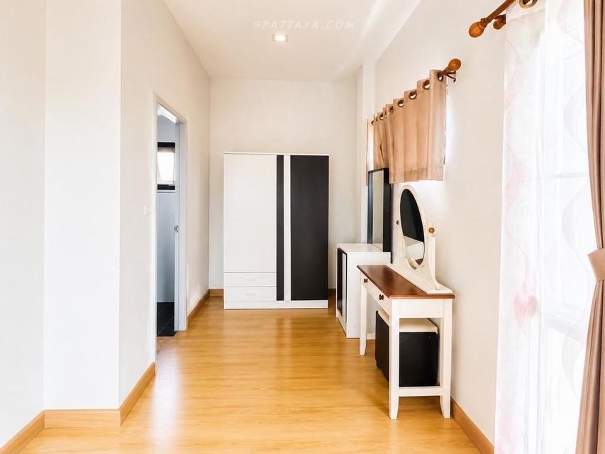 For Rent — Bann Urai Park Ville, Nong Prue Pattaya 3-bedroom house in a quiet village near Mitril Intersection, Nong Prue. Good location รูปที่ 8