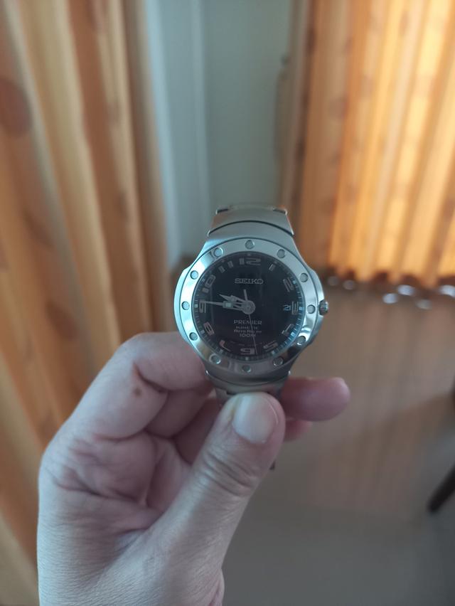 นาฬิกา Seiko Premier Kinetic Auto Relay  รหัสตัวเรือน 5J22-0D60 รูปที่ 6