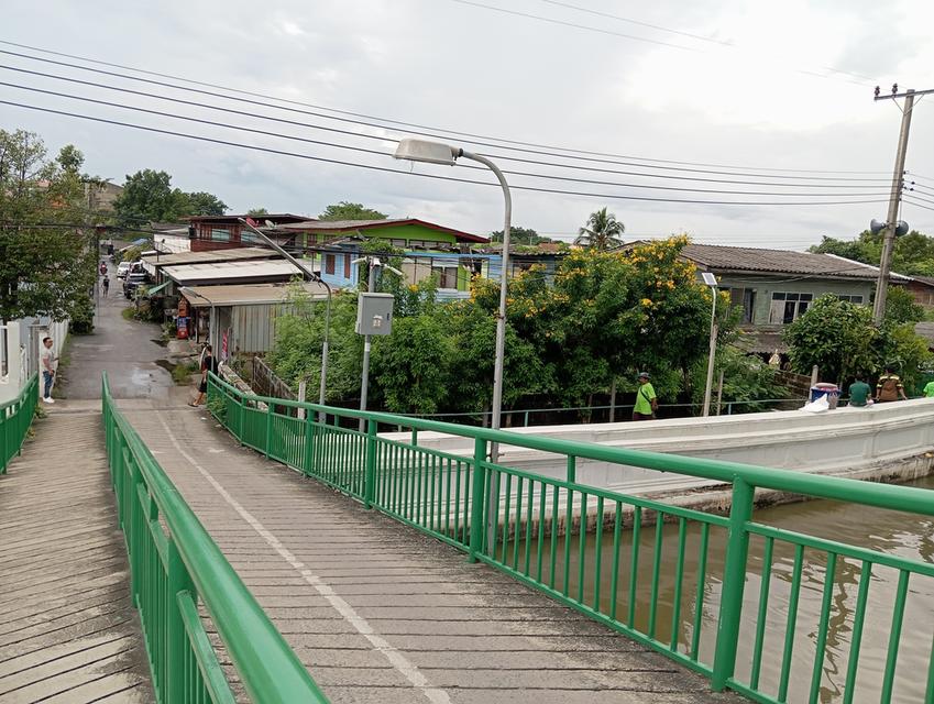 ให้เช่าบ้าน+ที่ดินอยู่ข้างวัดปุรณาวาสติดคลองมหาสวัสดิ์ 7