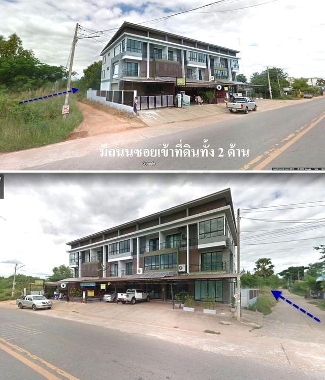 ที่ดินทำเลทอง ใกล้สนามบิน ติดถนน 2 ด้าน หลังตึกแถว -ศรีจันทร์ KK1 2