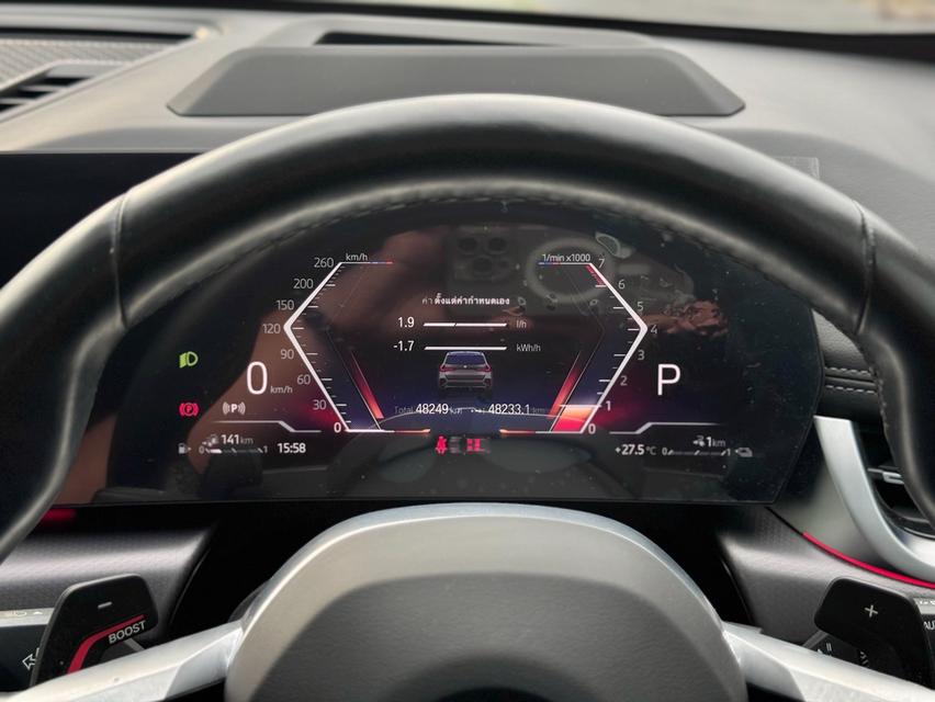 BMW X1 xDrive30e M Sport (Plug-in Hybrid)Y2024 คุ้มค่าคุ้มราคา วารันตีล้นๆเหลือรถบ้างเดิม ป้ายแดง มือเดียว 19