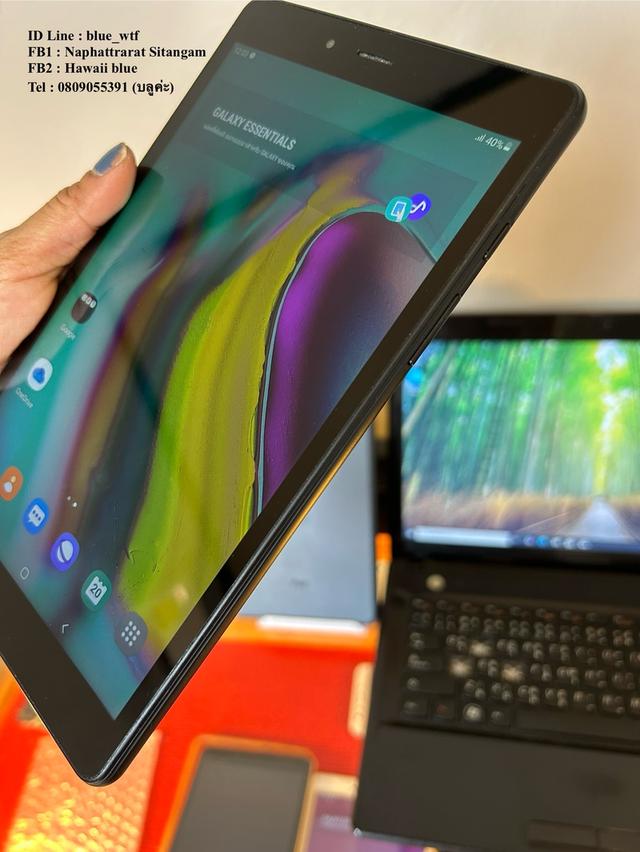 Samsung Tab A 8.0 (2019) จอ8นิ้ว ใส่ซิมโทรได้ 4G Android 11โหลดได้ทุกแอพ ใช้งานปกติ ได้ทุกซิม 3