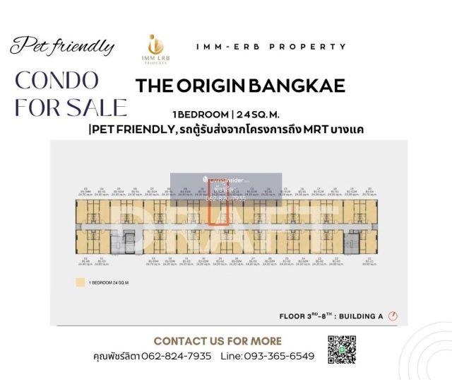 CM04308 ขายดาวน์ คอนโด ดิ ออริจิ้น บางแค The Origin Bangkae ถนนบางแค 3