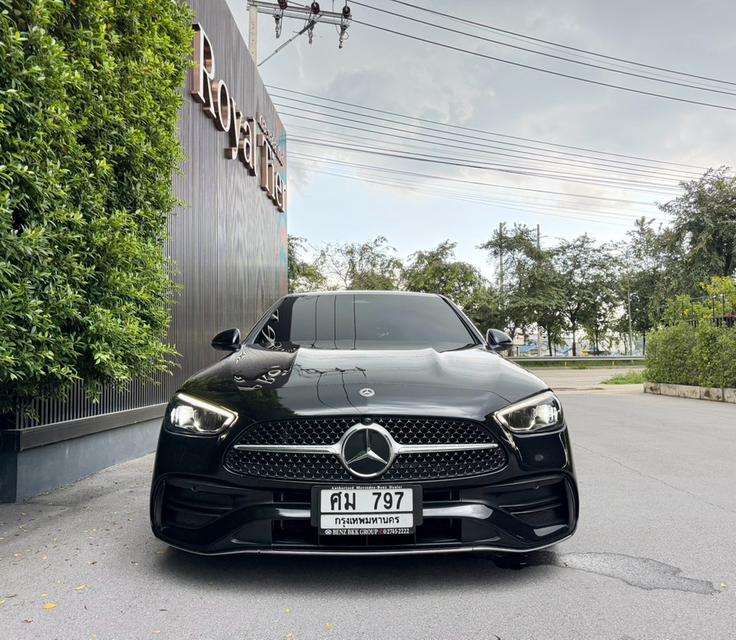 Mercedes Benz C 220d AMG Line 2024 สีดำ 🚗รถสวยมือเดียว สีเดิม
