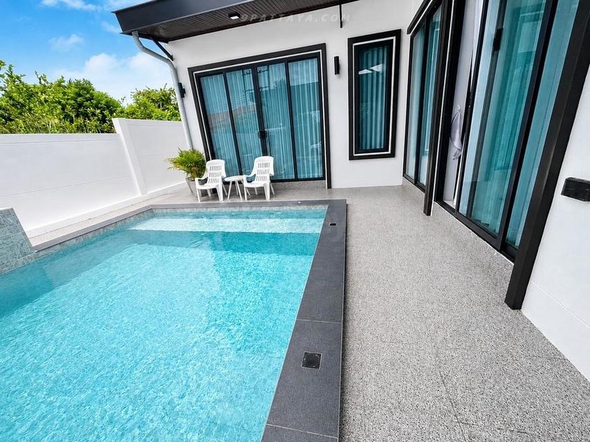 For Rent — New Pool Villa near Mabprachan Lake, PattayaNew pool villa for rent near Mabprachan Lake. Fully furnished with new furniture 1