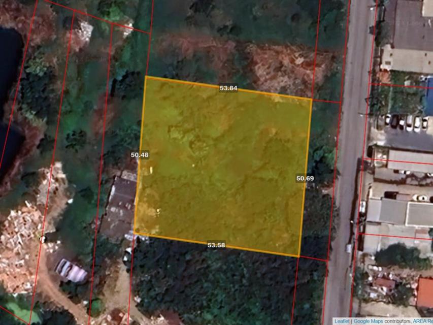 ขาย ที่ดิน ซอยจตุโชติ 20 ขนาด 1 ไร่ 2 งาน 96 ตร.วา ใกล้ถนนวงแหวนตะวันออก รูปแปลงสี่เหลี่ยมสวย เหมาะทำโกดัง ออฟฟิศ 2