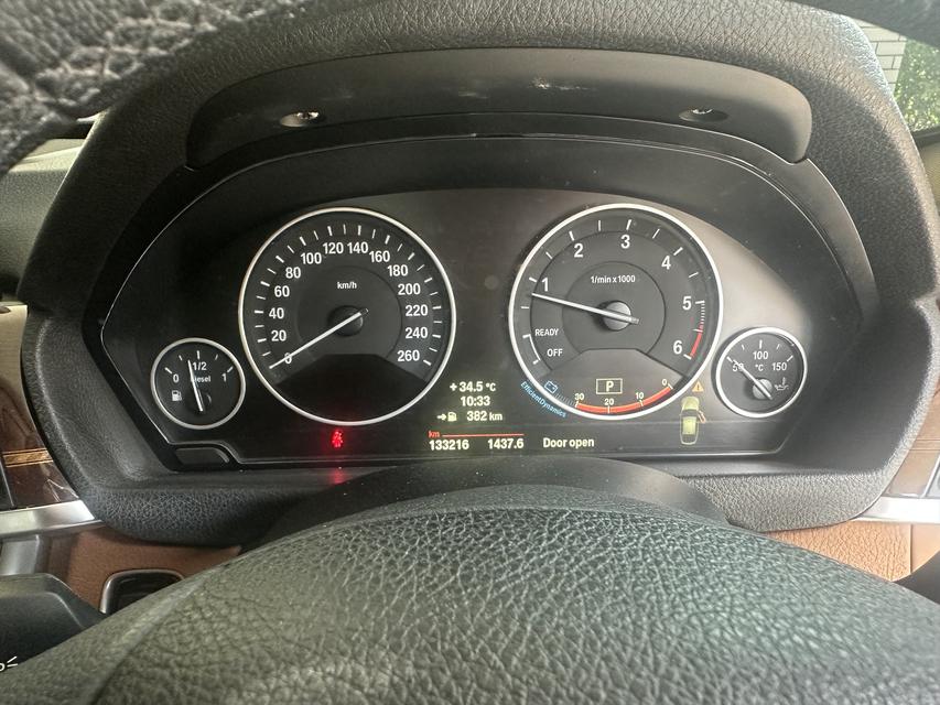 BMW 320D GT Luxury สีขาว เบาะน้ำตาล ปี 2014 2