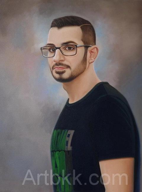 รับวาดภาพคนเหมือน รับวาดภาพสีน้ำมัน รับวาดภาพสีน้ำ รับวาดภาพลายเส้นดรออิ้ง ของขวัญวันเกิด ของขวัญให้แฟน ภาพวาดมงคล ภาพวาดเสริมฮวงจุ้ย ภาพวาดตกแต่งบ้าน รูปที่ 13