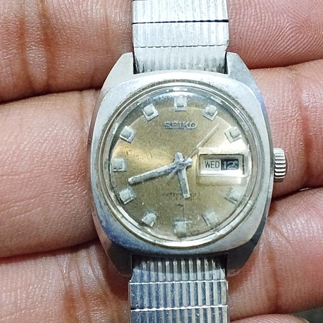Seiko วินเทจ Automatic 2119-0100-P ปี 1969 (สายแท้ตรงรุ่น/งานช่าง)