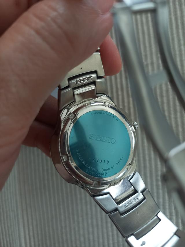 นาฬิกา Seiko Premier Kinetic Auto Relay  รหัสตัวเรือน 5J22-0D60 รูปที่ 9
