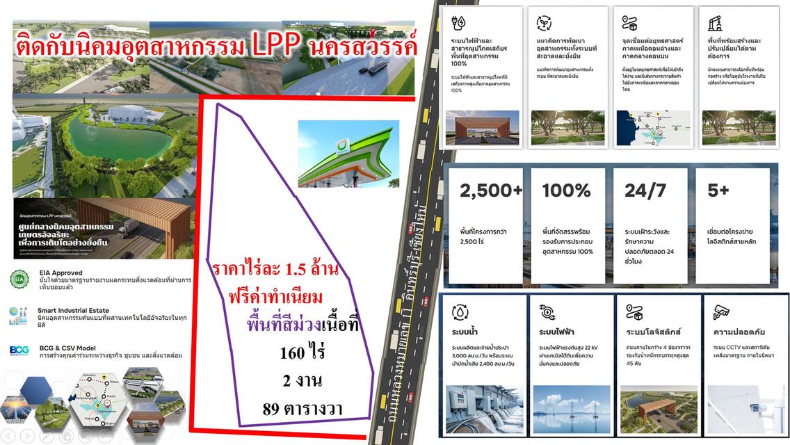ที่ดินติดอุตสาหกรรมทำเลเหมาะกับการลงทุน 1
