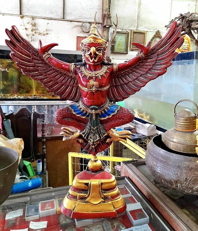 พญาครุฑ ครุฑตั้งโต๊ะบูชา องค์ใหญ่ ขนาด50ซม 6