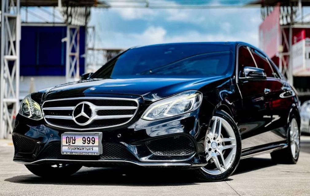 Mercedes Benz E300 bluetec hybrid AMG  Sunroof รุ่น TOP สุดปี2013จด  2014  5