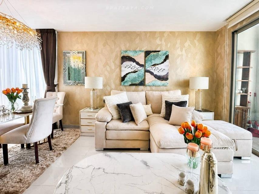 For Sale — 1-Bedroom Condo at Riviera Jomtien  Unit size: 50 sq.m.• Floor: 27• High-floor unit• Spacious layout Ready for viewing 13