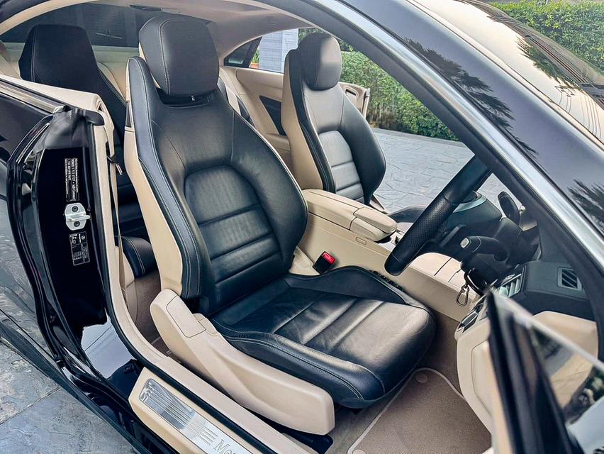 Mercedes-Benz E200 Coupe AMG Dynamic (W207) ปี 2014  สีดำ ไมล์ 80,xxx กม. 9