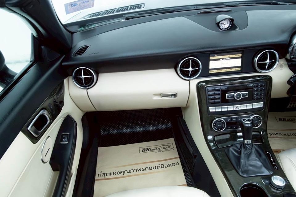 รหัสรถ 2A860 BENZ SLK200 ROADSTER AMG R172 2012 9