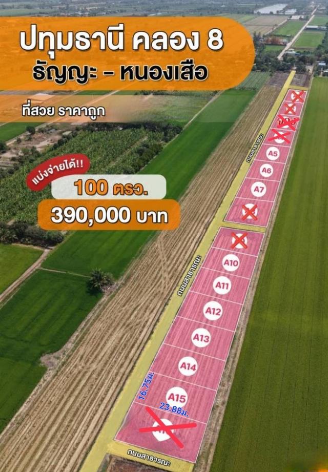 แบ่งปันที่ดิน ทำเลโคตรคูล ถูก ดี พัฒนาพร้อม ฟรีค่าโอน 1