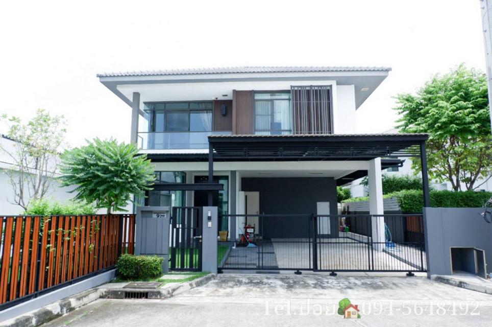หมู่บ้านมัณฑนา รามอินทรา-วงแหวน เช่าบ้านเดี่ยว 6 ห้องนอน 2 หลังคู่ หลังบ้านต่อกัน พร้อมห้องแม่บ้าน ทำเลดี ใกล้แฟชั่นไอส์แลนด์ 2