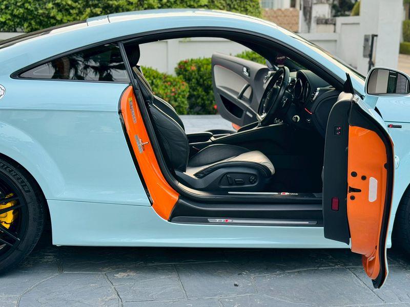 Audi TTS 20.turbo 272 แรงม้า Limited Edition สีส้มแท้ Wrap Glacier Blue ไมล์ 70,xxx กม. ปี 2011 14