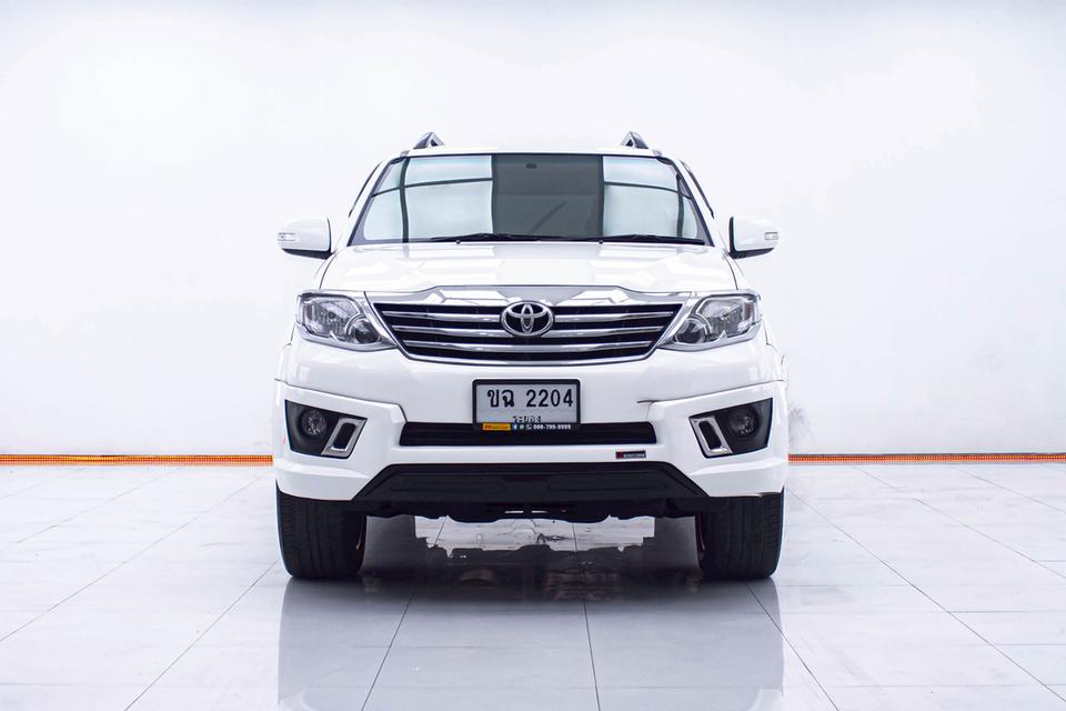 รหัสรถ 1D712 FORTUNER 2.7 V CNG 2011 2