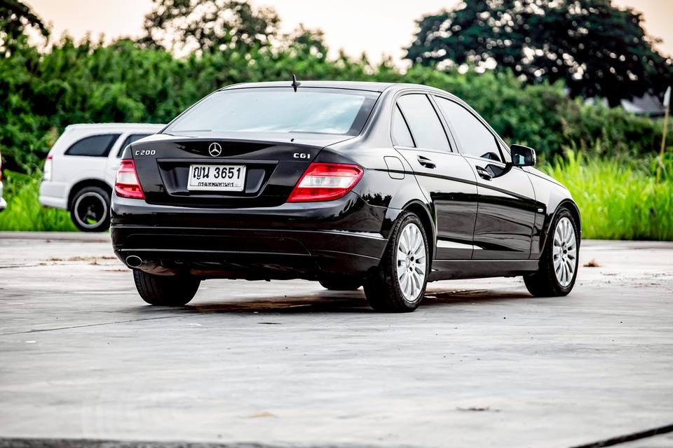 Benz C200 CGI BE ปี 2011 สีดำ มือเดียวป้ายแดง