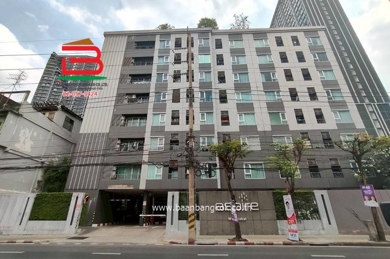 คอนโดมิเนียม แอสปาย วุฒากาศ (ซอย วุฒากาศ 19) (ใกล้ BTS วุฒากาศ) เนื้อที่ 30.5 ตรม. แขวงตลาดพลู เขตธนบุรี 1