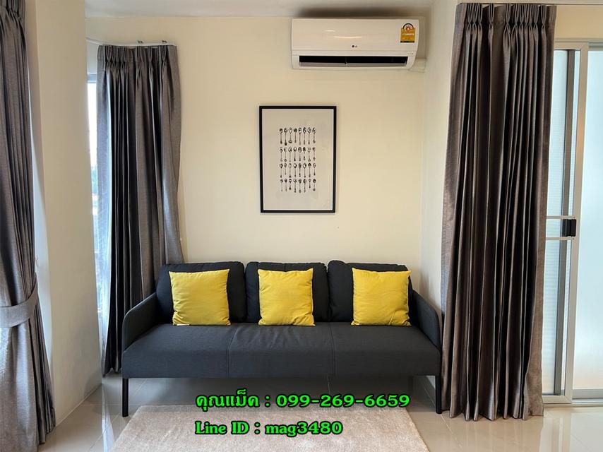 คอนโด อัสสกาญจน์ ซิตี้ รามคำแหง ติดรถไฟฟ้าสีส้ม เคหะรามคำแหง ขนาด 23.5 ตารางเมตร ห้องมุม ชั้น3 ตกแต่งครบ 2