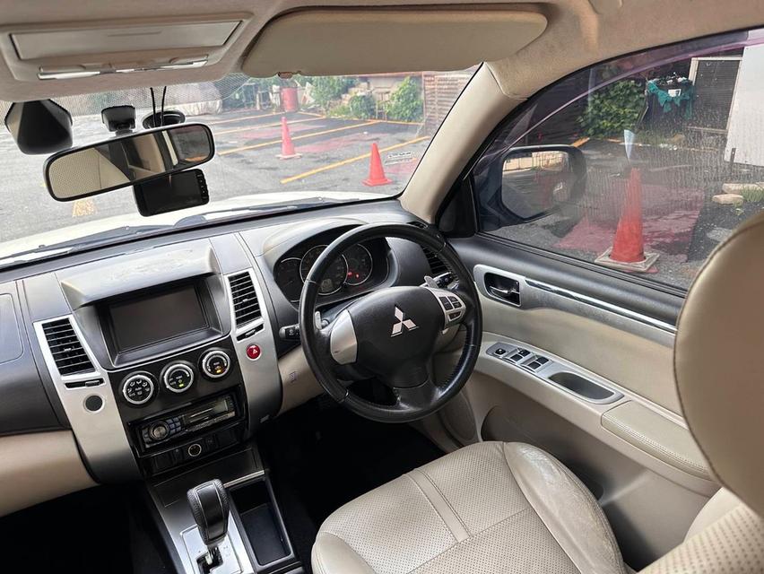 รหัสรถ QT5490  Mitshubishi Pajero 2.5 Sport GT เกียร์ Auto สีขาวมุก ปี2013 8
