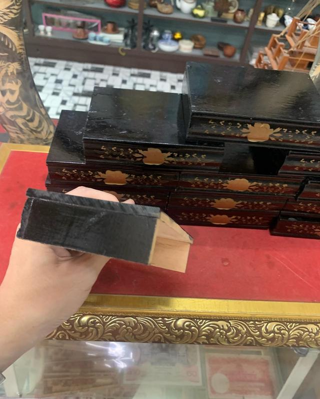 ฐานลองไม้ 13 ชิ้น 2