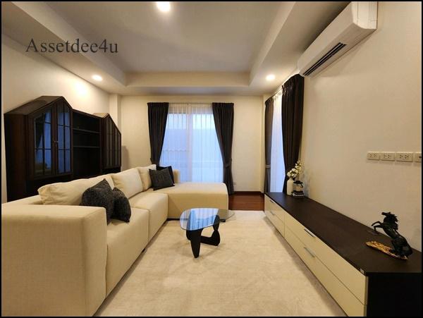 AH593 ให้เช่าบ้านเดี่ยว 3 ชั้น บ้านหลังใหญ่ เฟอร์นิเจอร์และเครื่องใช้ไฟฟ้าครบ ย่านรัชดา ห้วยขวาง ใกล้MRTห้วยขวางใกล้นานาชาติKIS 10