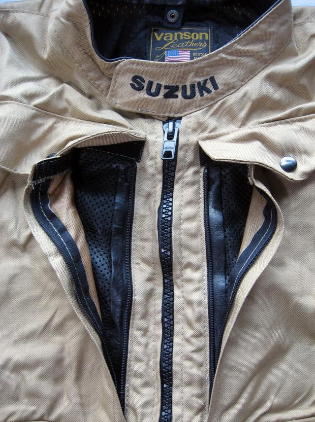 เสื้อVanson+Suzuki เมดอินยูเอสเอ