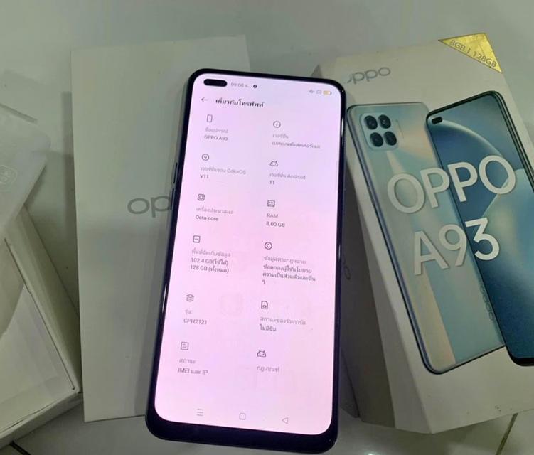 ส่งต่อ OPPO A93 ใหม่มาก ใช้ไปไม่กี่วัน