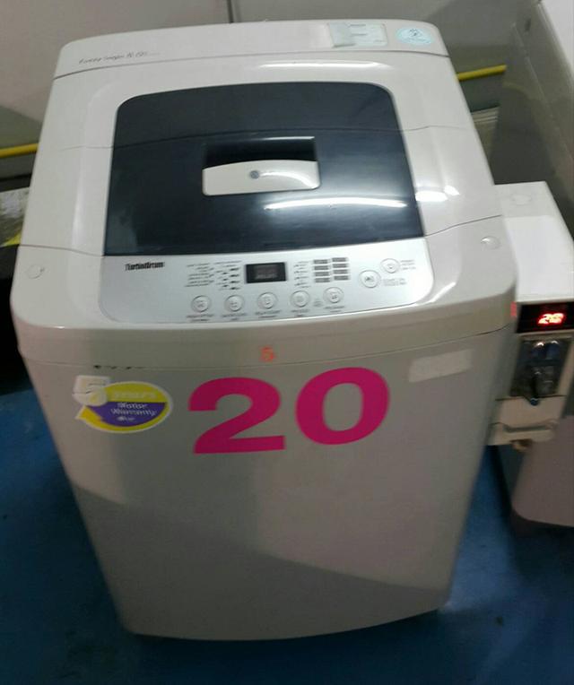 รูป เครื่องซักผ้าหยอดเหรียญมือสอง 8-12 กิโล