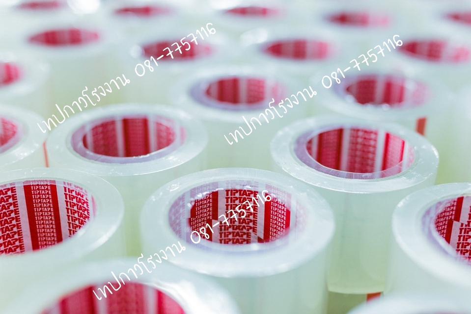 เทปทนอุณหภูมิ เทปปิดกล่อง เทปใส เทปขุ่น เทปกาวส่งออก 081-7757116 1