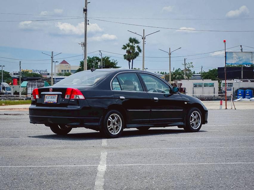 HONDA CIVIC DIMENTION 1.7 V-tec เกียร์ Auto สีดำ ปี 2005 6