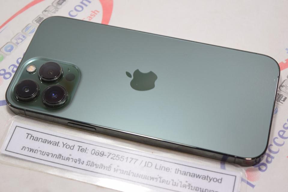 รูป ขาย iPhone 13 Pro Max 256GB Alpine Green ศูนย์ไทย เครื่องเดิมๆ สภาพ 99% ครบกล่อง 5